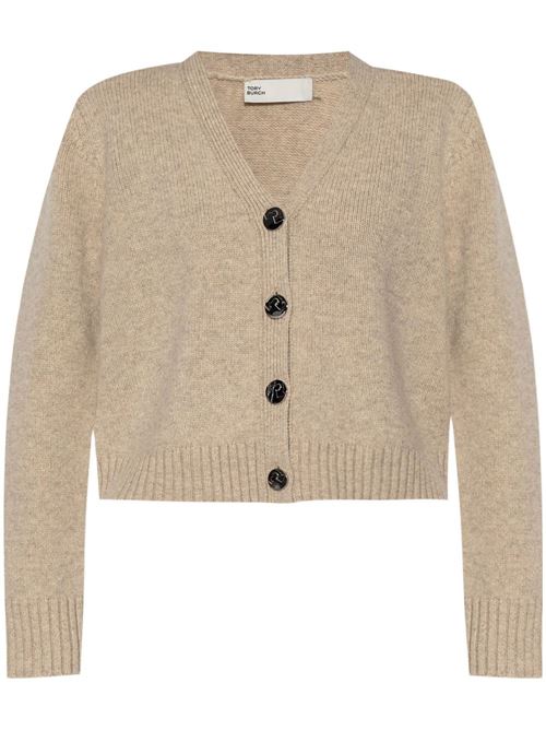 Cardigan con scollo a V TORY BURCH | 162704261